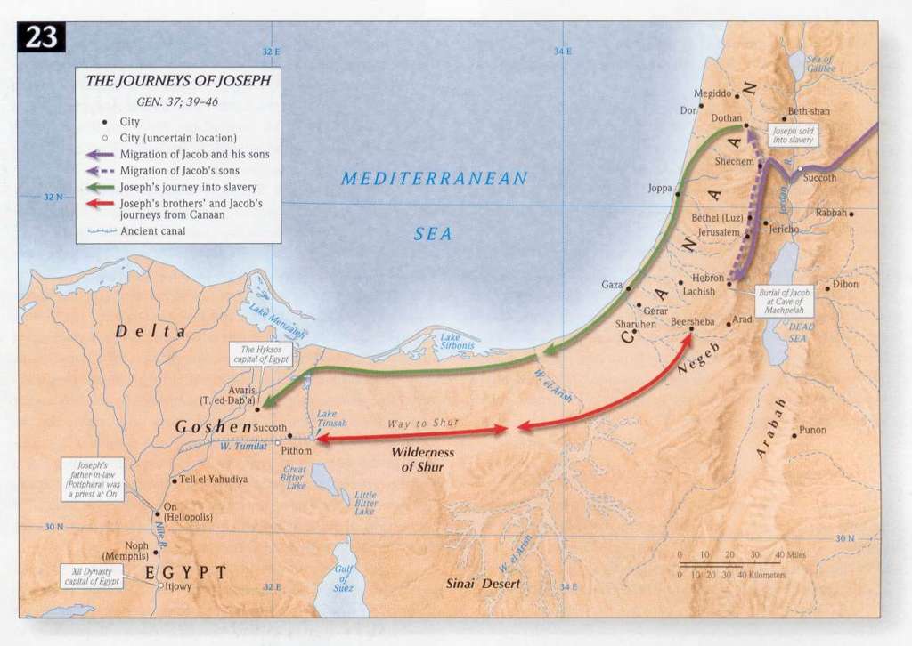 The Bible Abraham timeline